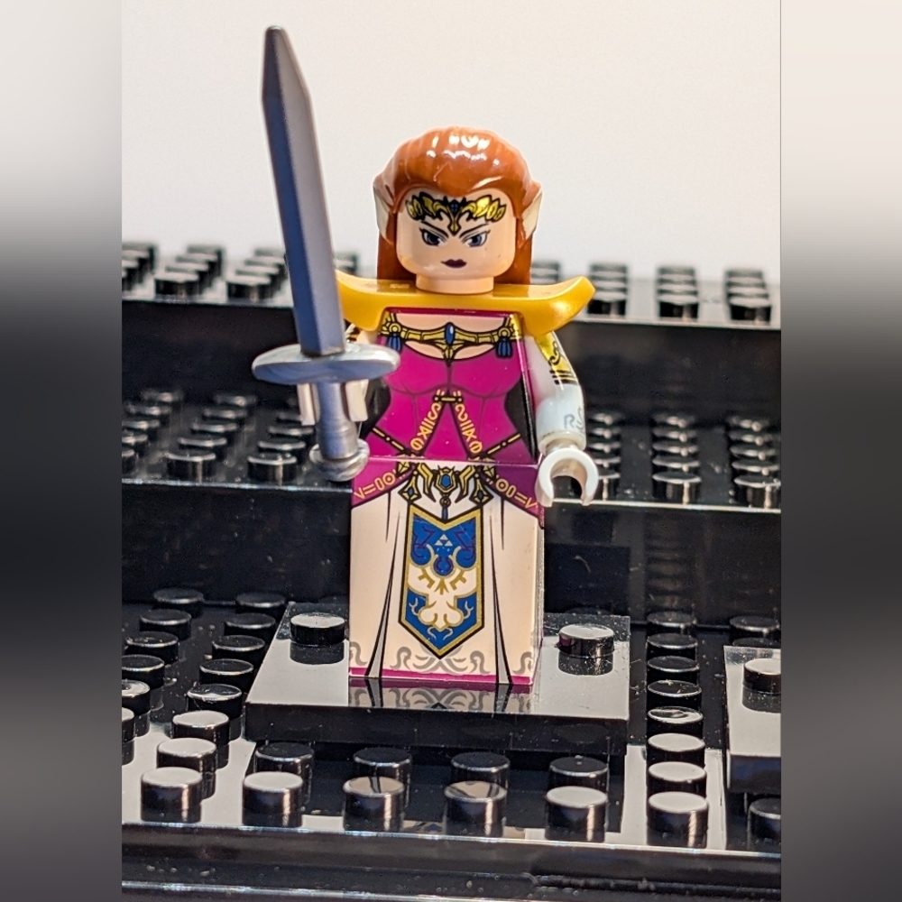 2 Minifigures-Legend of Zelda Nintendo Building Block Toy Video Game - Picture 3 of 8